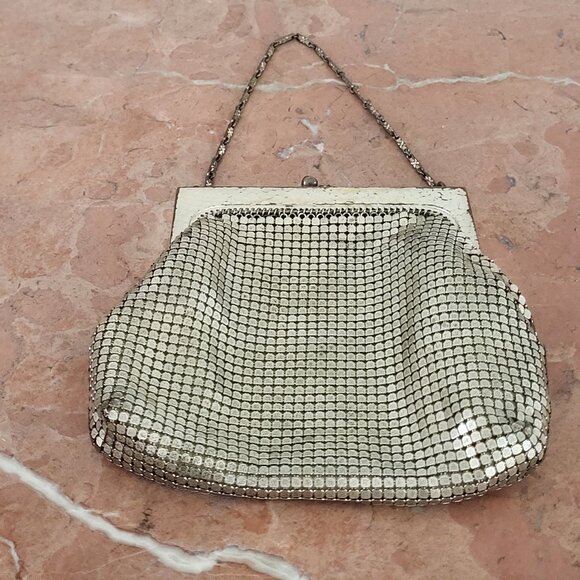 Vintage Small Mesh Wrist Purse from Whiting and Davis - Picture 1 of 8
